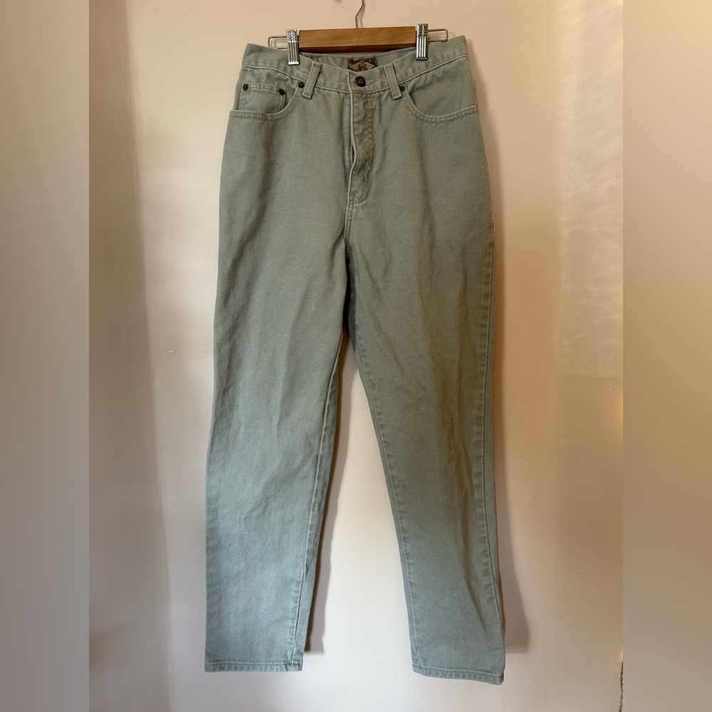 Vintage Express Women's Straight Leg Jeans - Cool Tan